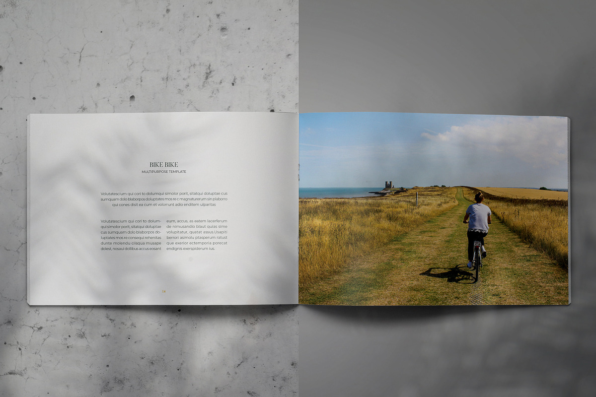 BIKELIFE Lookbook Brochure Template, a Brochure Template by Indotitas (Photo 8 of 8)