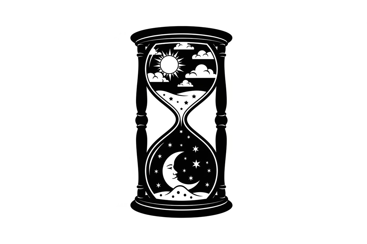 Celestial Sun Moon Hourglass Bundle, an Illustration by Gaye Art (Photo 15 of 31)