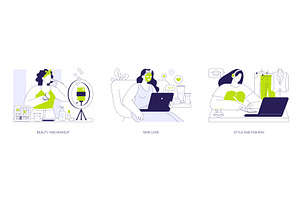 Beauty workshops isolated cartoon, an Education Illustration by Visual Generation