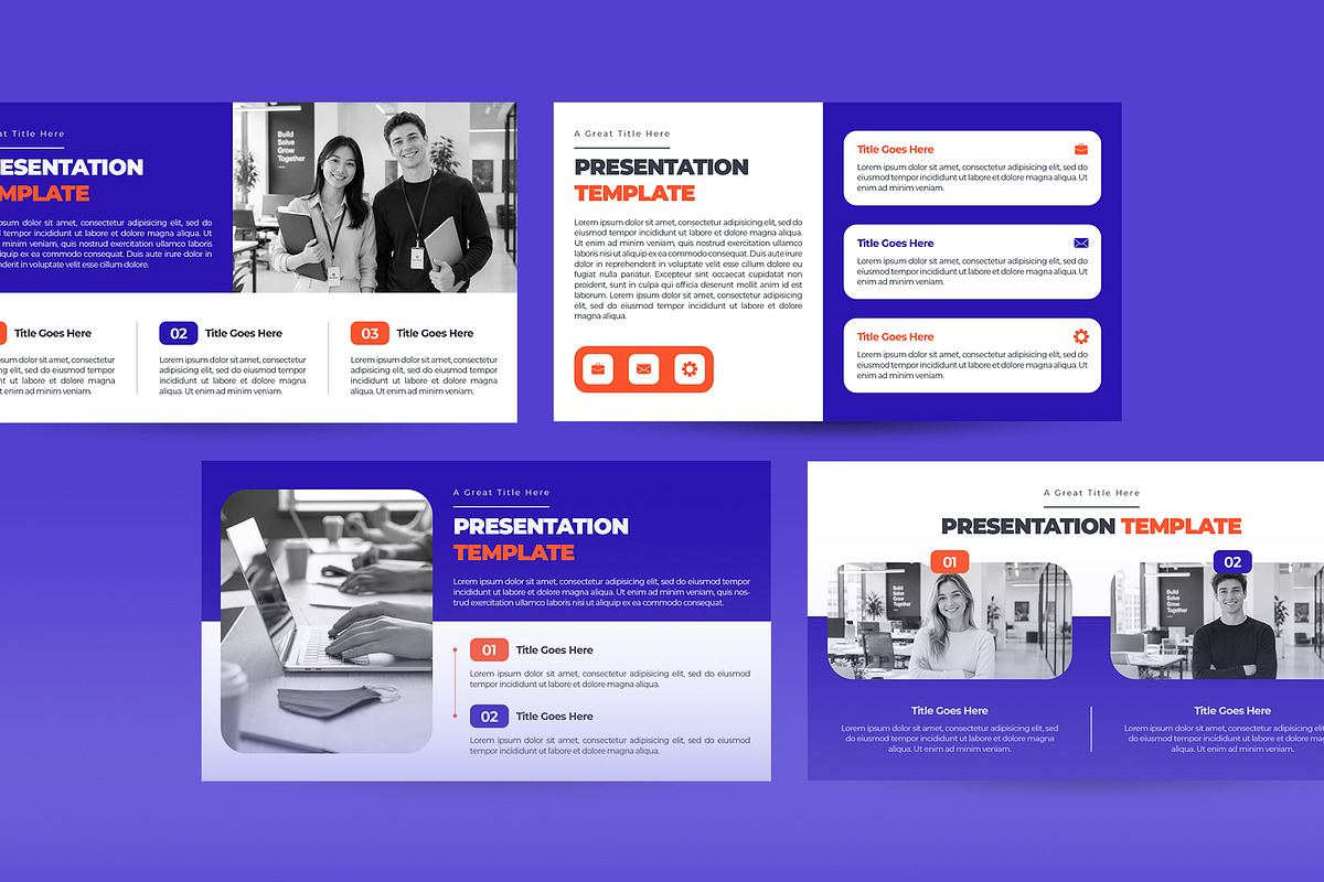 Business Strategy Presentation, a Presentation Template by CreativeUP (Photo 4 of 6)