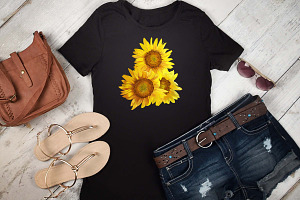 Summer Sunflowers Illustrations