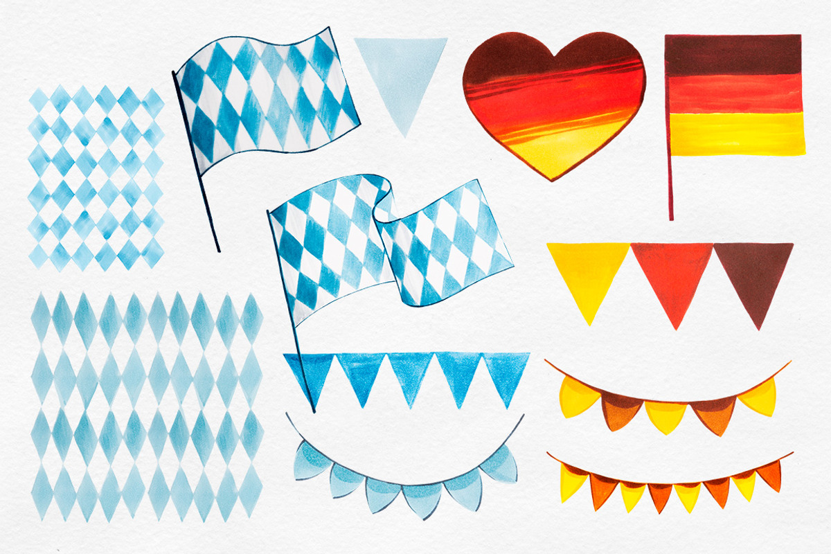 Octoberfest. Marker illustrations, a Food Illustration by AlexGreenArt (Photo 6 of 7)