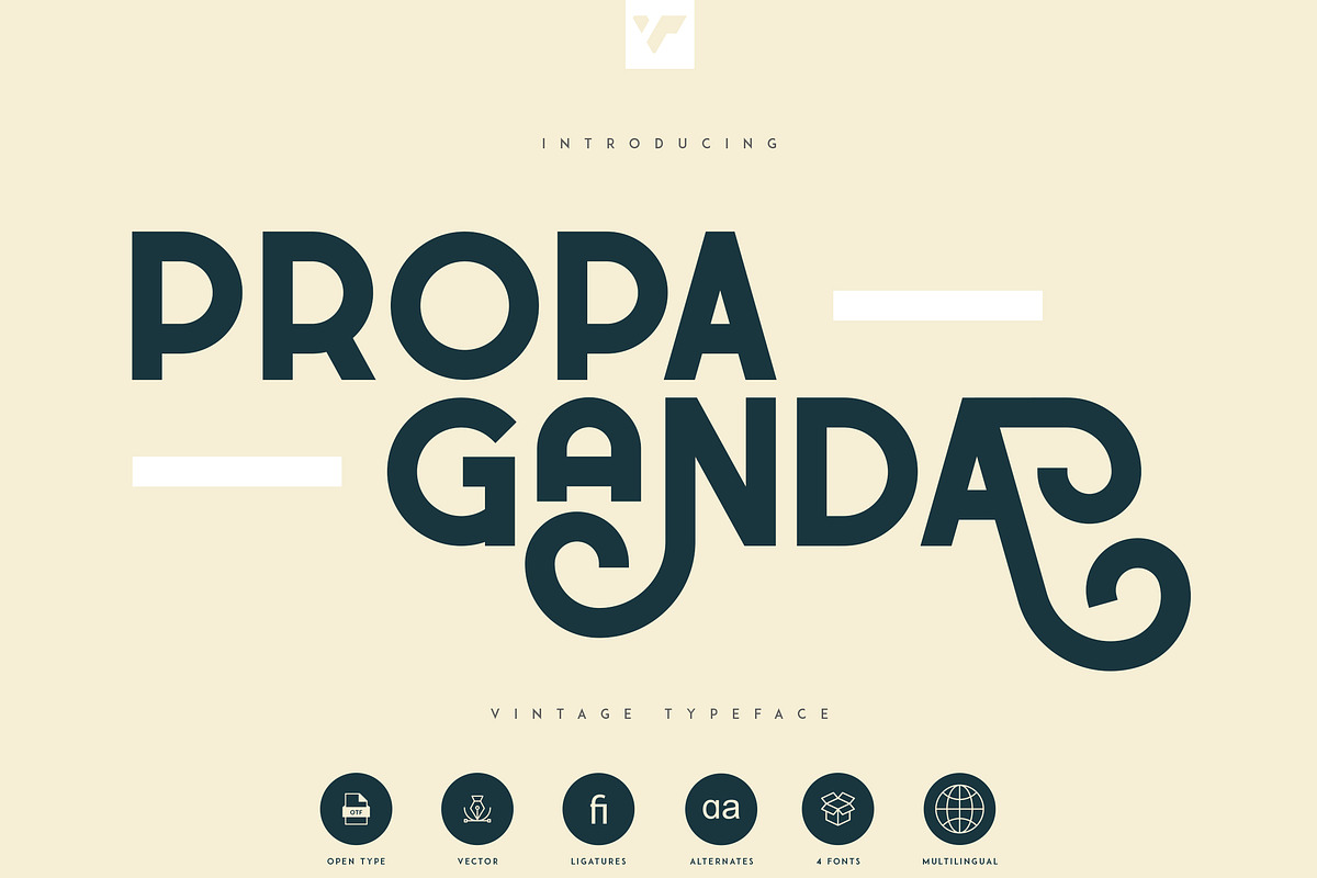 Propaganda - Vintage typeface