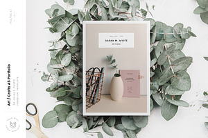 A5 Craft / Artist Portfolio Resume