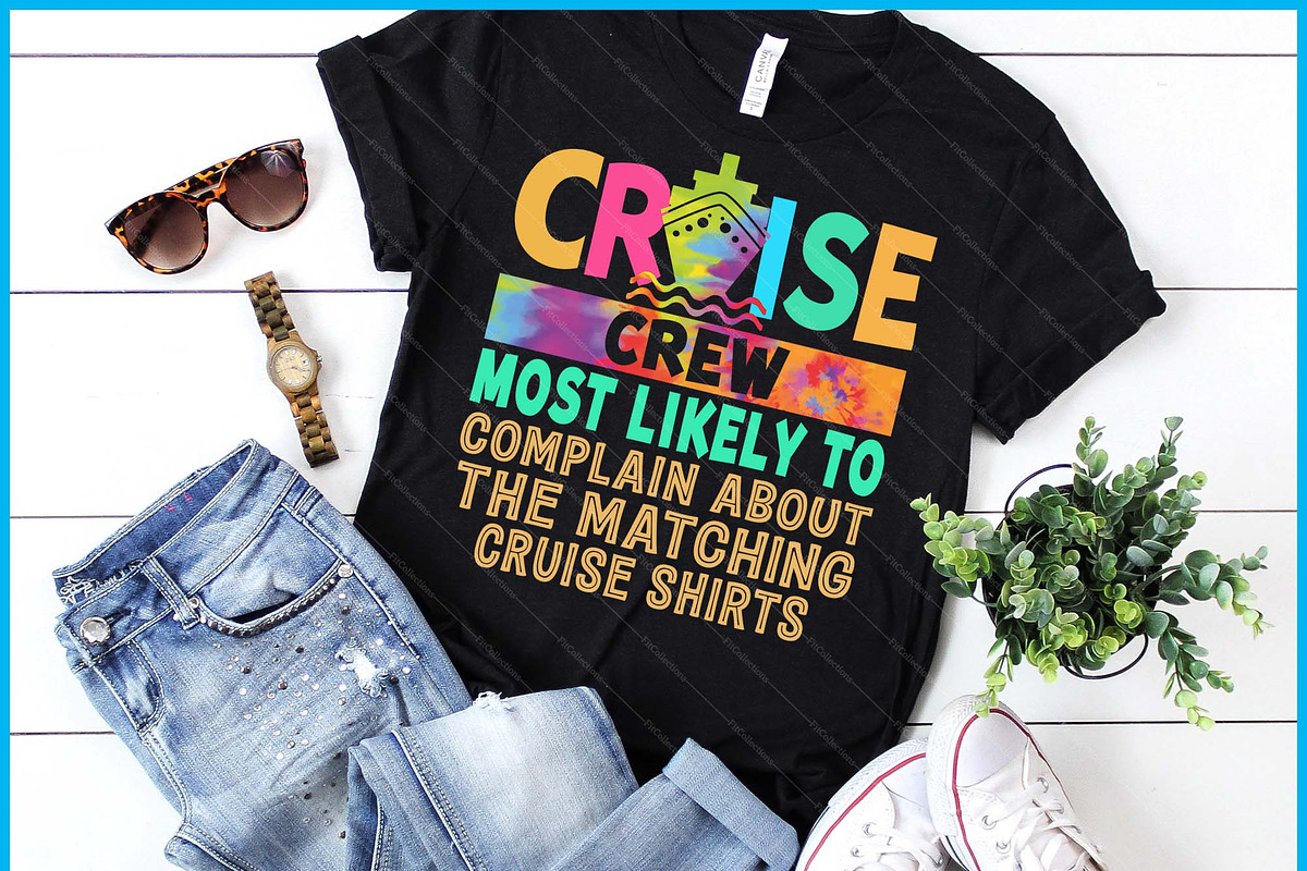 Cruise Crew Funny Matching SVG PNG, a Graphic by Creativeusart (Photo 1 of 4)