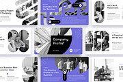 Creative Company Profile PowerPoint, a Presentation Template by YossyOneStd (Thumbnail 1 of 6)