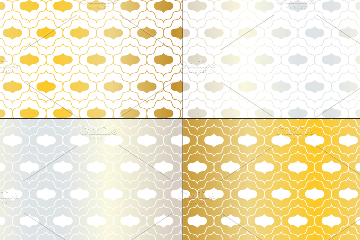 Seamless Middle Eastern Patterns preview 4