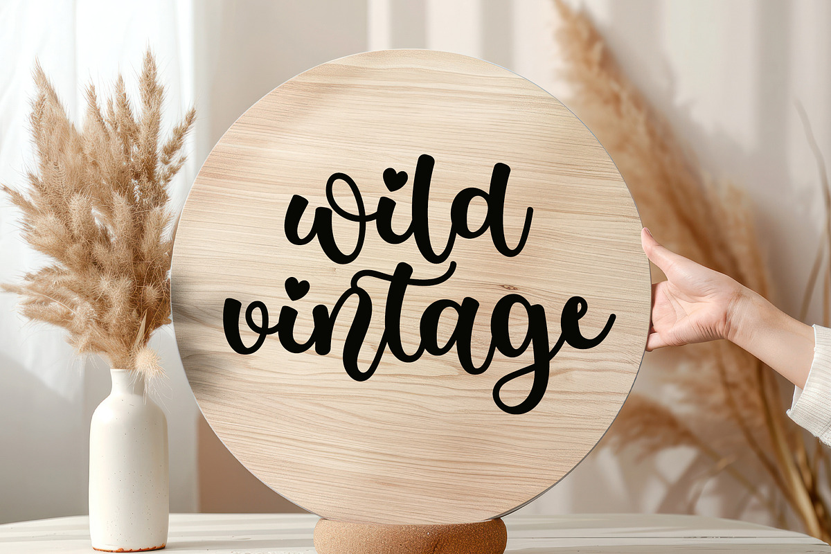 Wishtone - Simple Handwritten Font, a Handwritten Font by Airotype (Photo 4 of 9)