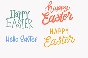 Easter Graphics – Bunnies, Lettering, a Seasonal Illustration by Tove Malm Studio (Thumbnail 6 of 9)