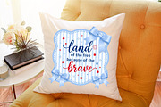 Preppy 4th of July Png, Land of Free, a Seasonal Illustration by Sublimation Artist (Thumbnail 9 of 9)
