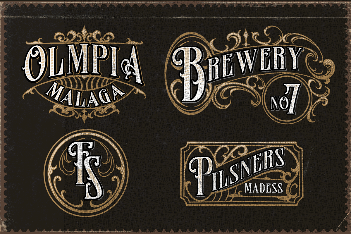 Famous Flames, a Blackletter Font by dansdesign (Photo 9 of 9)