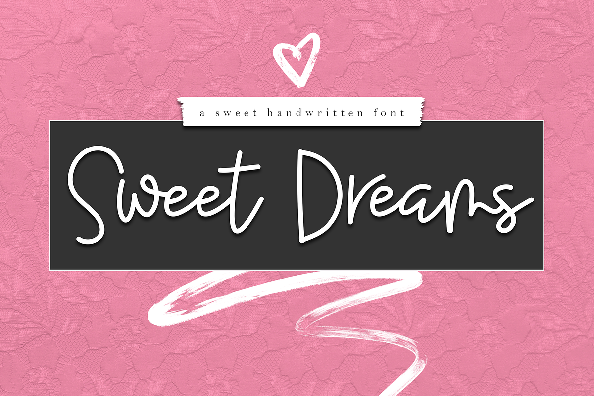 Sweet Dreams - Script Font