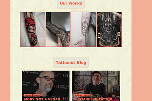 Ink - Tattoo Salon WordPress Theme