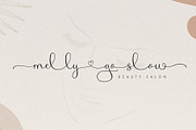 Bringelo Handwritten Wedding Font, a Script Font by moriztype (Thumbnail 5 of 15)