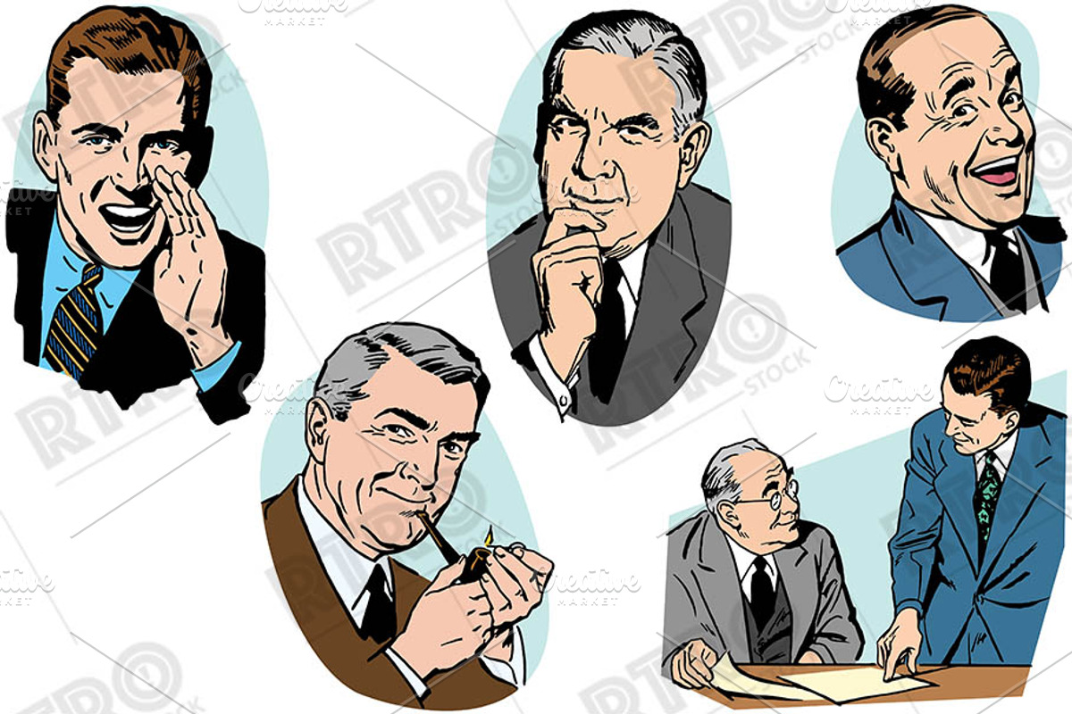 RTRO Businessmen 1, a Work Illustration by RTRO Stock (Photo 4 of 5)