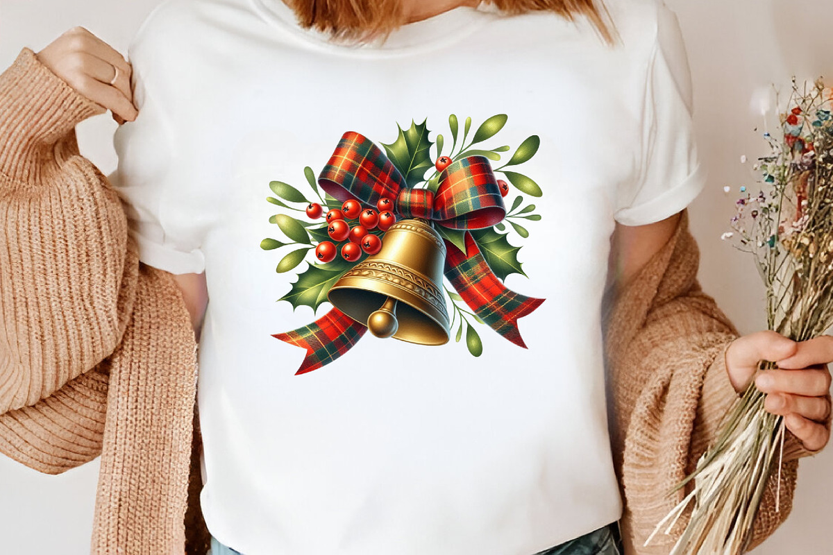 Watercolor Cozy Christmas Clipart, an Illustration by Canvas Craft (Photo 5 of 7)