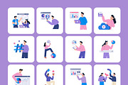 Digital Marketing Bundle, a Technology Illustration by Brickclay (Thumbnail 13 of 14)