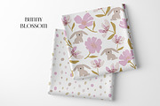 Bunny Blossom – Patterns Collection, a Pattern Graphic by PROTEA Watercolor Studio (Thumbnail 7 of 8)