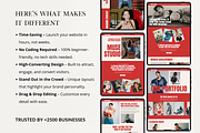 Bold Wix Studio Website Template, a Wix Template by AdvertFox (Thumbnail 2 of 10)