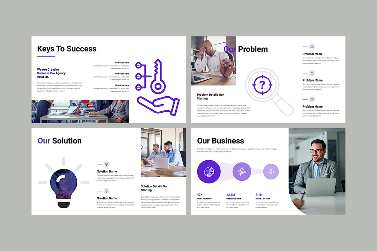 Business Presentation Template, a Presentation Template by Pixelpick (Photo 4 of 5)