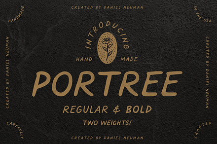 Portree | Handwritten Sans Serif