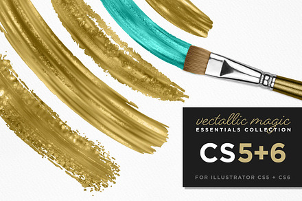 Vectallic Magic CS5+6 Vector Brushes