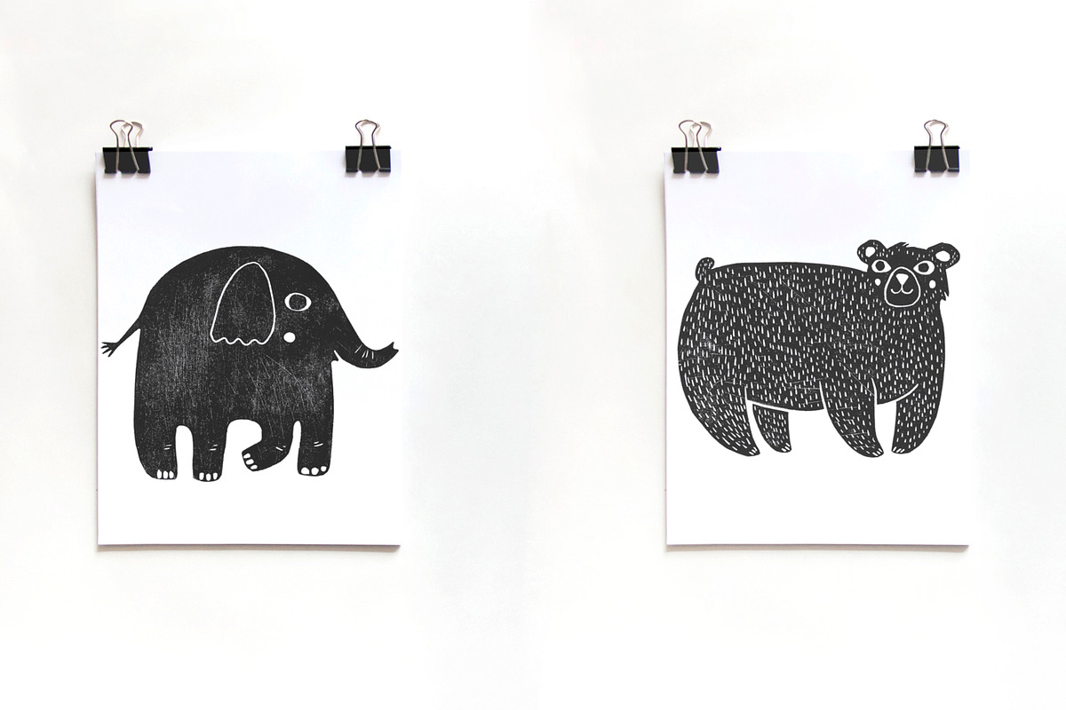 Cute animals pt III, an Animal Illustration by Mii Lab (Photo 2 of 8)