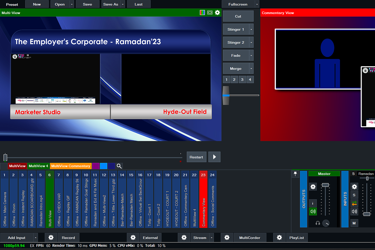 vMix Animated Overlays, a Templates & Theme by AmrHalawa (Photo 12 of 14)