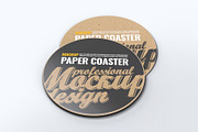 Paper Coaster Mockup, an Advertising Mockup by Hubzway (Thumbnail 7 of 9)