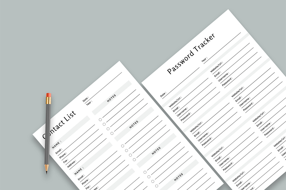 Canva Editable Planner Bundle Pack, a Stationery Template by Design Zone