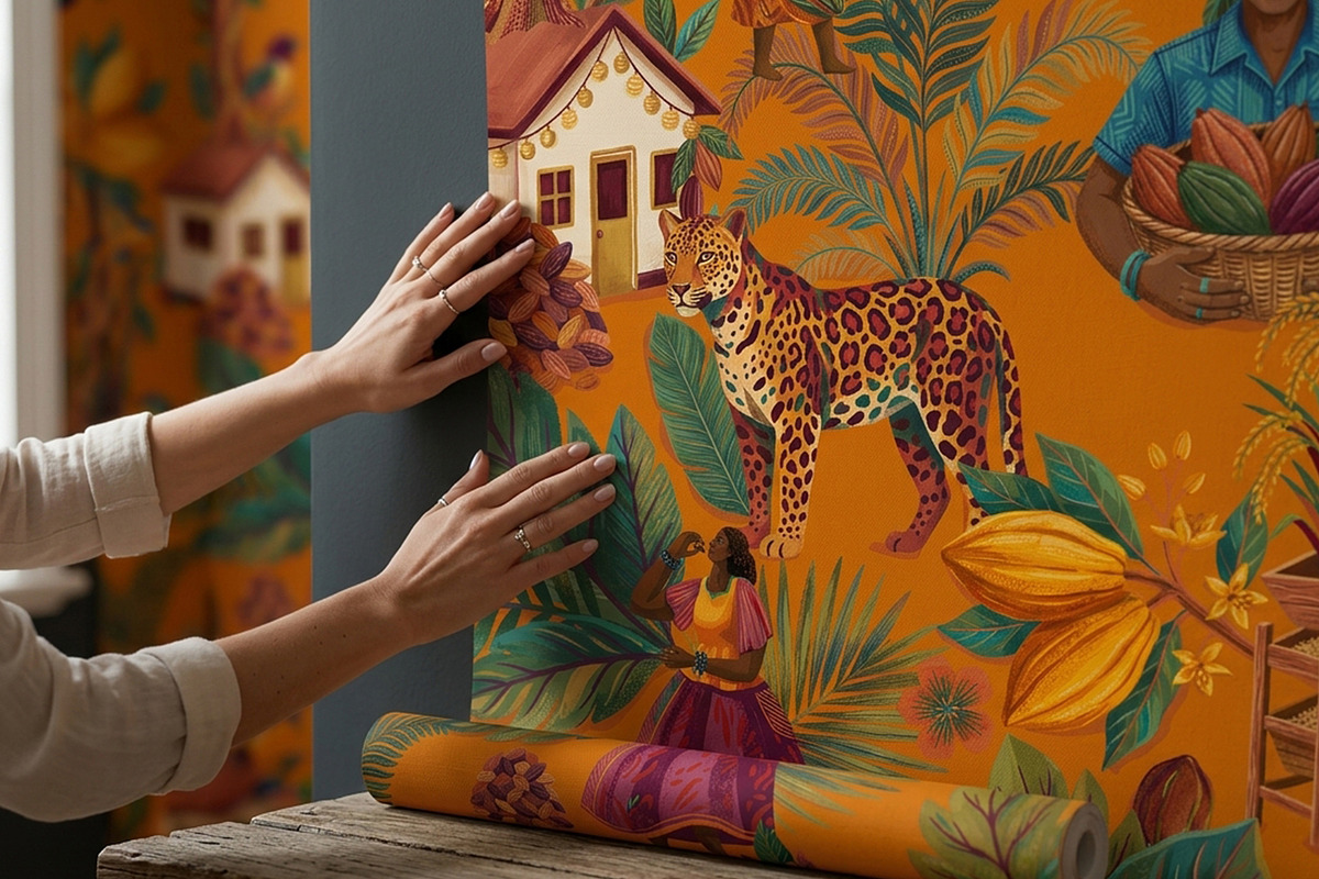 Cacao Luxury Pattern design, a Pattern Graphic by Luiz da Rolt Grathwohl (Photo 18 of 20)