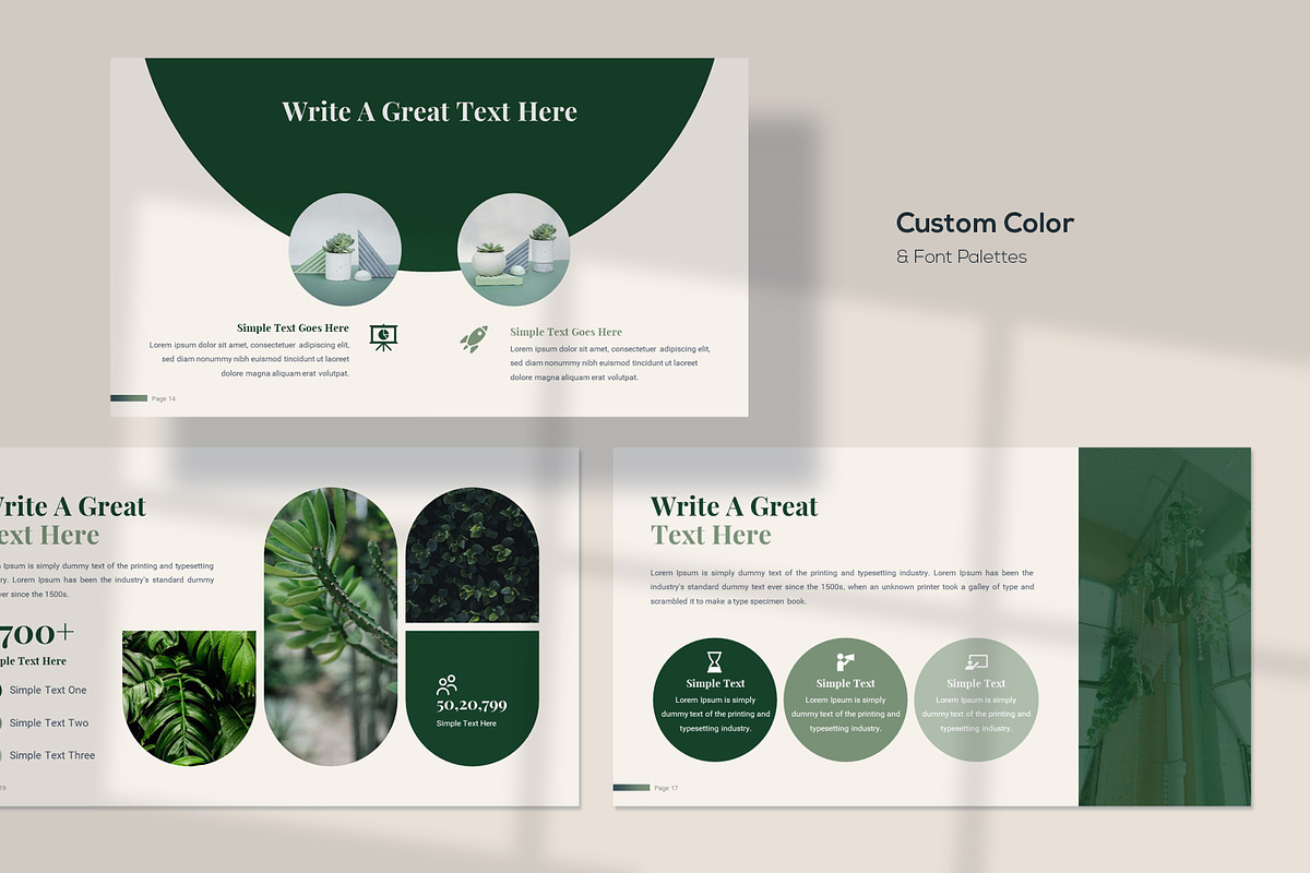 Verdant PowerPoint Presentation, a Presentation Template by zahidhossainalif (Photo 6 of 15)