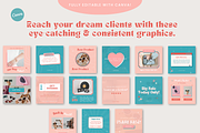 50 Instagram Post Templates - Canva, a Social Media Template by Gebers Marketing & Design (Thumbnail 4 of 7)