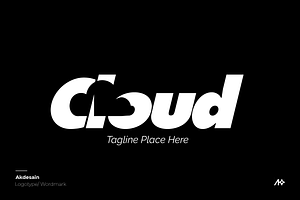 Cloud Wordmark Logo, a Branding & Logo Template by Akdesain