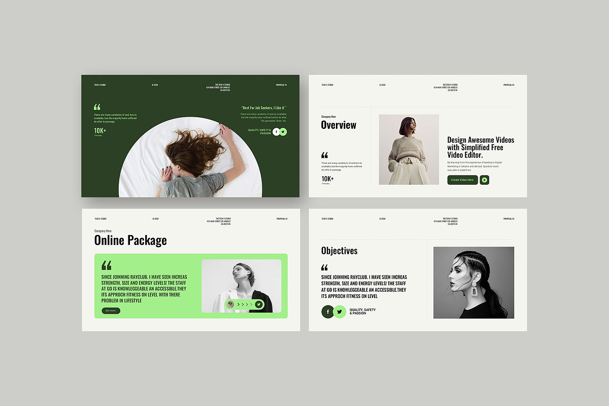 Brand Proposal Presentation, a Presentation Template by KreateTribe (Photo 3 of 6)