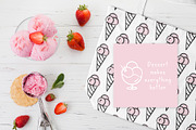 Ice Cream Font and Graphics Pack, a Script Font by Nadezda (Thumbnail 2 of 11)