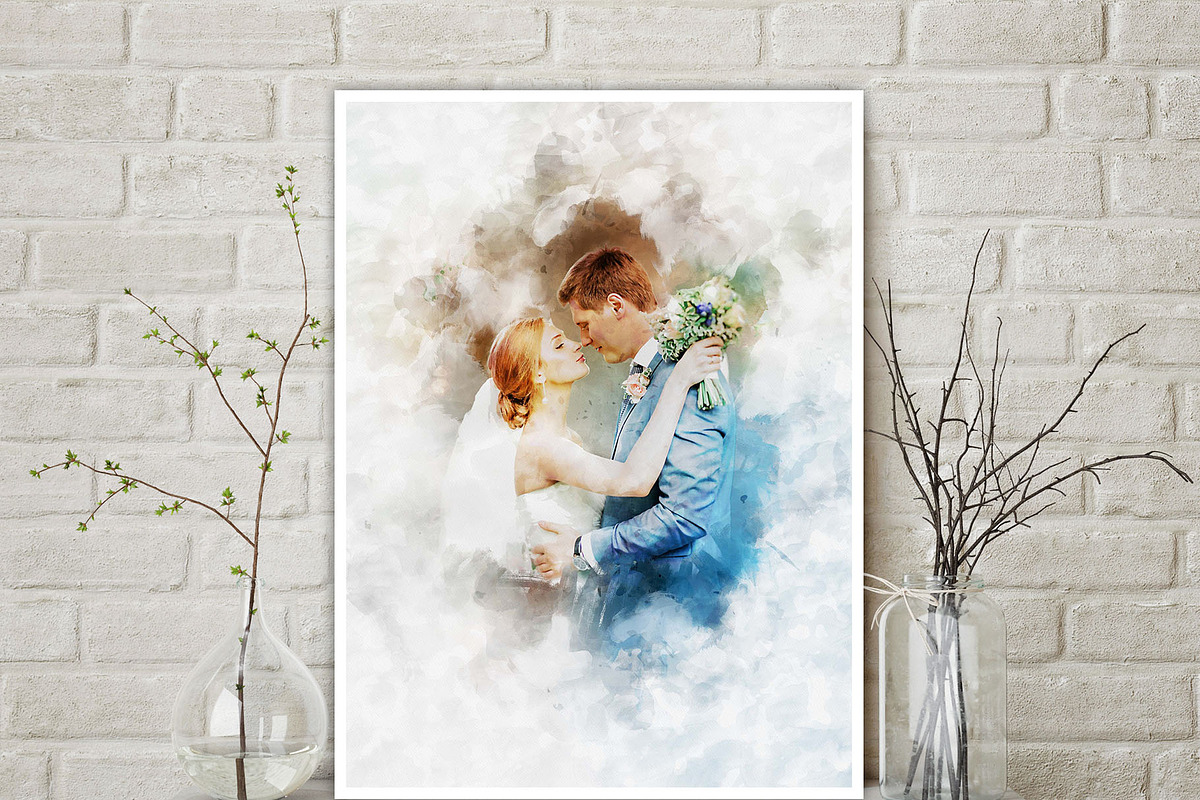 Couples Portrait From Photo, an Action Add-On by Photoshop Action (Photo 3 of 12)