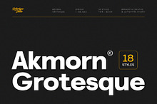 Akmorn Grotesque | Intro 60% OFF