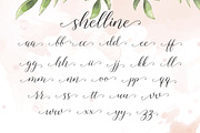 Shelline - Romantic Script, a Script Font by Almarkhatype (Thumbnail 7 of 11)