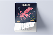 Deep Sea Creature Illustrations, an Animal Illustration by ThePixelLibrary (Thumbnail 8 of 11)