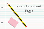 Back to school pack, an Object Graphic by María Arencibia (Thumbnail 1 of 7)