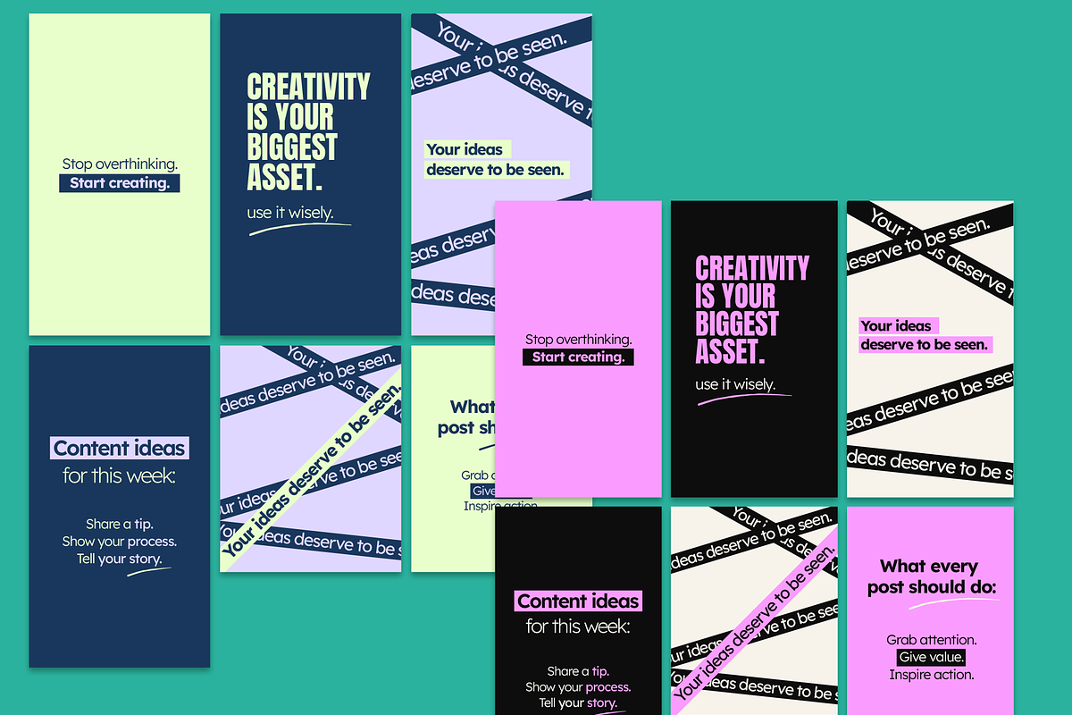Instagram Template Business Creative, a Social Media Template by GAZINEOGRAPHIC (Photo 10 of 11)