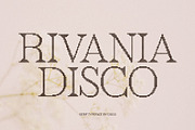 Rivania Disco, a Serif Font by Craft Supply Co. (Thumbnail 1 of 8)