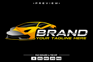 warping logo template