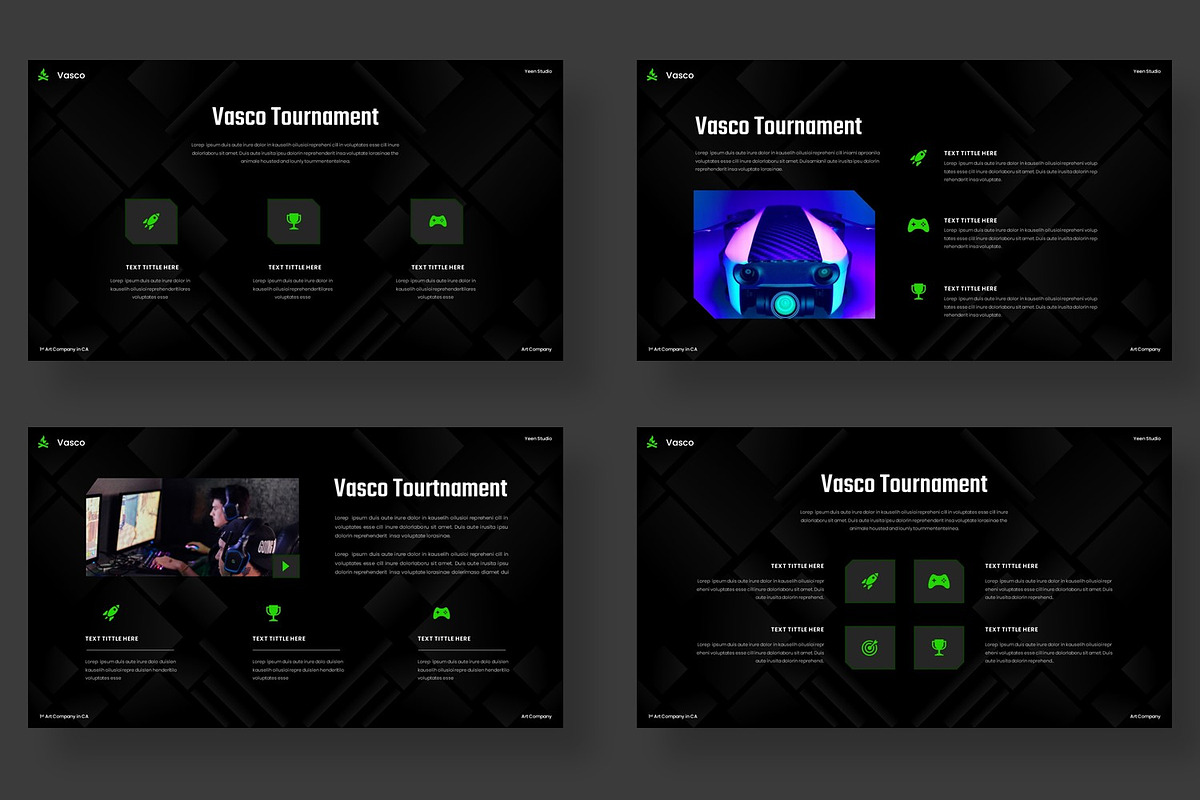 Vasco - Esport Gaming Keynote, a Presentation Template by BumbleGraph Studio (Photo 2 of 10)