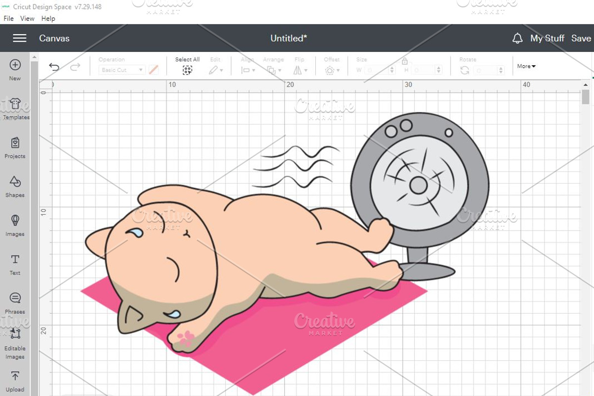 Kawaii Summer cats Beach party SVG, an Animal Illustration by ARTify Illustrations (Photo 7 of 11)