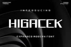 Higacek Font