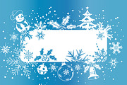 Christmas and New Year Backgrounds, a Decorative Illustration by TAlex (Thumbnail 6 of 6)