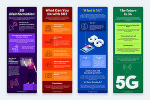 5G Technology Infographics Template