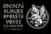 Soffer Vintage Blackletter font, a Blackletter Font by dansdesign (Thumbnail 3 of 6)